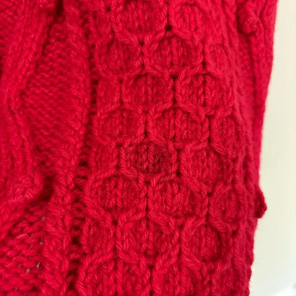 Vintage Kennedy Of Ardara Irish Hand Knit 100% Pure Wool sweater - Picture 10 of 13